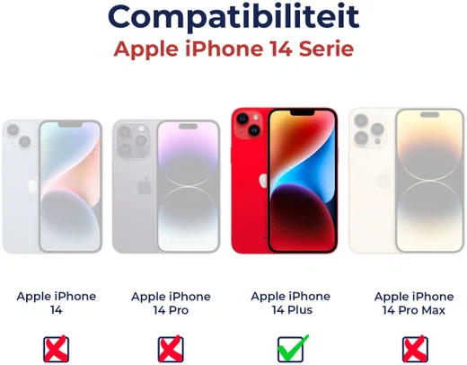 Rosso Apple iPhone 14 Plus 9H Tempered Glass Screen Protector afbeelding 9