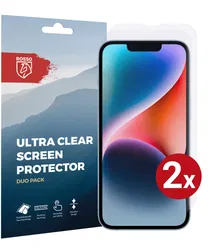 Rosso Apple iPhone 14 Ultra Clear Screen Protector Duo Pack afbeelding