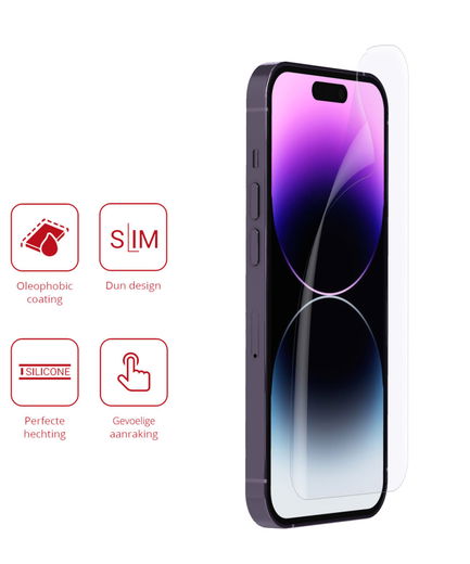 Rosso Apple iPhone 14 Pro Ultra Clear Screen Protector Duo Pack afbeelding 2