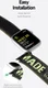 Dux Ducis - Apple Watch Band - 1-10/SE/Ultra - 49/46/45/44/42MM - Geel/Groen afbeelding 4