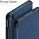 Dux Ducis Domo Series Nokia T10 Hoes Tri-Fold Book Case Blauw afbeelding 6