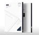 Dux Ducis Domo Series Nokia T10 Hoes Tri-Fold Book Case Blauw afbeelding 8