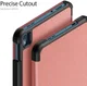 Dux Ducis Domo Series Nokia T10 Hoes Tri-Fold Book Case Roze afbeelding 6