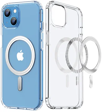 Dux Ducis Clin Apple iPhone 14 Hoesje MagSafe Back Cover Transparant
