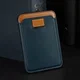 Dux Ducis Magnetische Wallet MagSafe Kaarthouder Kunstleer Blauw afbeelding 3
