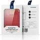 Dux Ducis Magnetische Wallet MagSafe Kaarthouder Kunstleer Rood afbeelding 11
