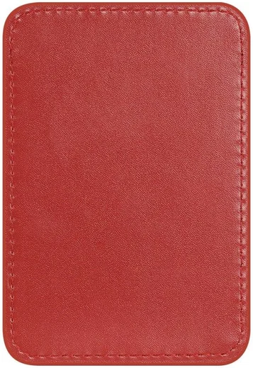 Dux Ducis Magnetische Wallet MagSafe Kaarthouder Kunstleer Rood afbeelding 9