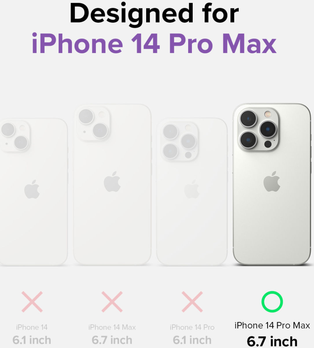 Ringke Fusion Apple iPhone 14 Pro Max Hoesje MagSafe Matte Transparant afbeelding 11