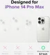 Ringke Fusion Apple iPhone 14 Pro Max Hoesje MagSafe Matte Transparant afbeelding 11
