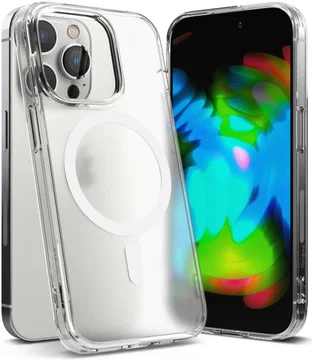 Ringke Fusion Apple iPhone 14 Pro Max Hoesje MagSafe Matte Transparant