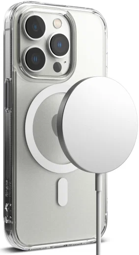 Ringke Fusion Apple iPhone 14 Pro Max Hoesje MagSafe Matte Transparant afbeelding 5