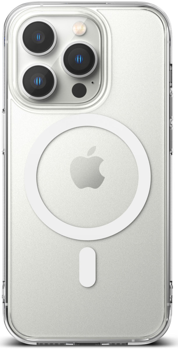 Ringke Fusion Apple iPhone 14 Pro Max Hoesje MagSafe Matte Transparant afbeelding 2