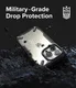 Ringke Fusion X iPhone 14 Pro Max Hoesje Back Cover Transparant Zwart afbeelding 5