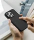 Ringke Silicone Apple iPhone 14 Pro Max Hoesje Back Cover Zwart afbeelding 6