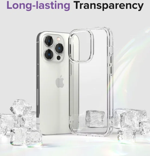 Ringke Fusion Apple iPhone 14 Pro Hoesje Back Cover Transparant afbeelding 6