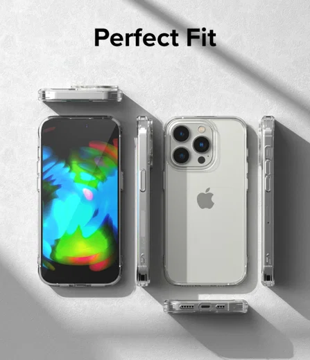 Ringke Fusion Apple iPhone 14 Pro Hoesje Back Cover Transparant afbeelding 8