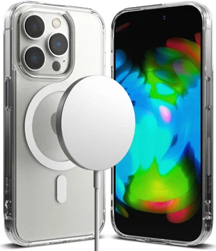 Ringke Fusion Apple iPhone 14 Pro Hoesje MagSafe Matte Transparant