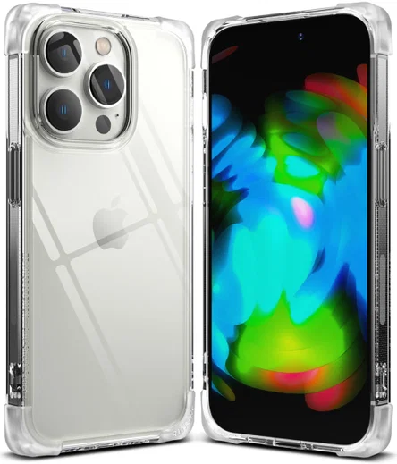 Ringke Fusion Bumper Apple iPhone 14 Pro Hoesje Transparant afbeelding 1