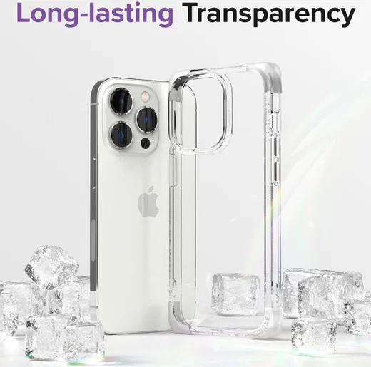 Ringke Fusion Bumper Apple iPhone 14 Pro Hoesje Transparant afbeelding 6