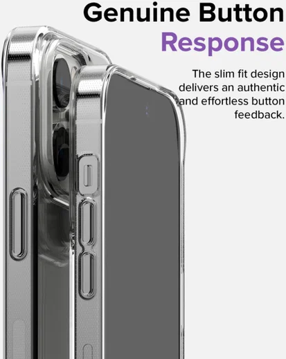 Ringke Air Apple iPhone 14 Pro Hoesje Flexibel TPU Transparant afbeelding 7