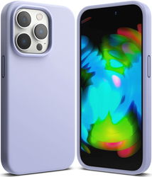 Ringke Silicone Apple iPhone 14 Pro Hoesje Back Cover Paars afbeelding