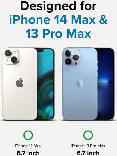 Ringke Apple iPhone 14 Plus Screen Protector Privacy Tempered Glass 9H afbeelding 17