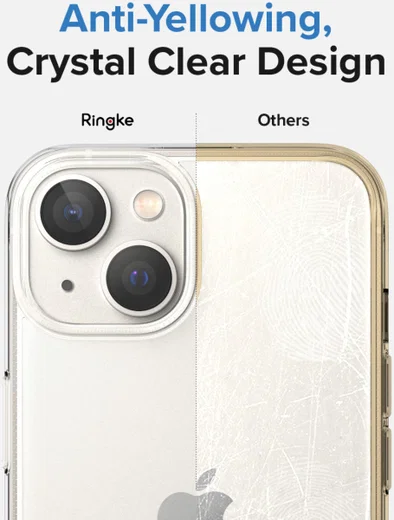 Ringke Fusion Apple iPhone 14 Hoesje Back Cover Matte Transparant afbeelding 6