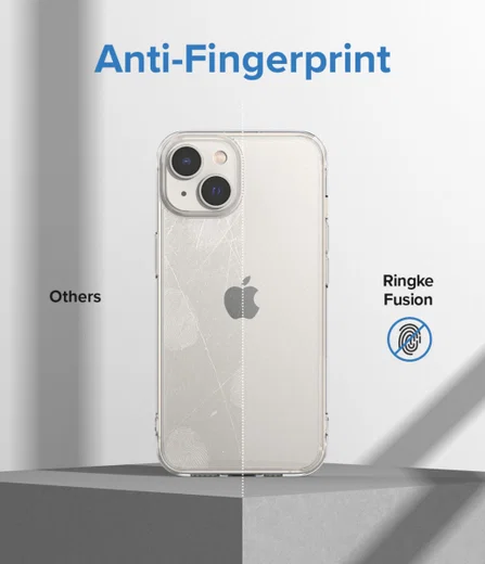 Ringke Fusion Apple iPhone 14 Hoesje Back Cover Matte Transparant afbeelding 7
