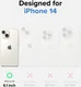 Ringke Fusion Apple iPhone 14 Hoesje Back Cover Matte Transparant afbeelding 10