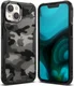 Ringke Fusion X Apple iPhone 14 Hoesje Back Cover Camo Zwart afbeelding 1