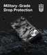 Ringke Fusion X Apple iPhone 14 Hoesje Back Cover Camo Zwart afbeelding 5