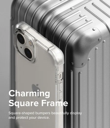 Ringke Fusion Bumper Apple iPhone 14 Hoesje Back Cover Transparant afbeelding 6