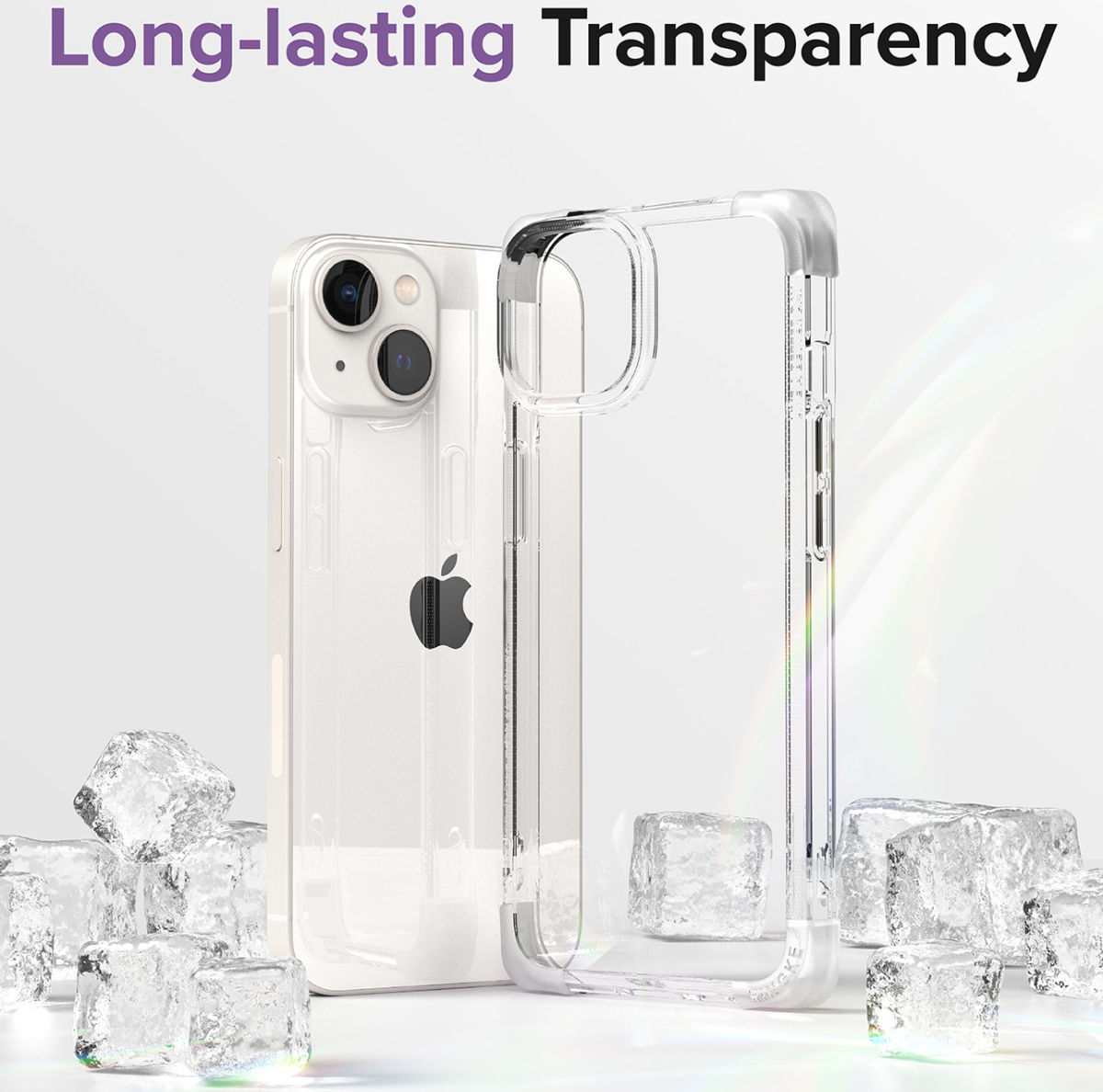 Ringke Fusion Bumper Apple iPhone 14 Hoesje Back Cover Transparant afbeelding 7