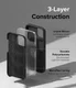 Ringke Silicone Apple iPhone 14 Hoesje Back Cover Zwart afbeelding 6