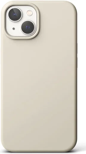 Ringke Silicone Apple iPhone 14 Hoesje Back Cover Beige afbeelding 4