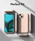Ringke Silicone Apple iPhone 14 Hoesje Back Cover Roze afbeelding 10