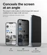 Ringke Apple iPhone 14 Screen Protector Privacy Tempered Glass 9H afbeelding 4
