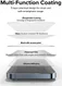 Ringke Apple iPhone 14 Screen Protector Privacy Tempered Glass 9H afbeelding 8