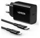 UGREEN Snellader 20W PD + USB-C naar Lightning Kabel MFi 3A 1M Zwart afbeelding 1