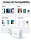 UGREEN Snellader 20W PD + USB-C naar Lightning Kabel MFi 3A 1M Zwart afbeelding 8