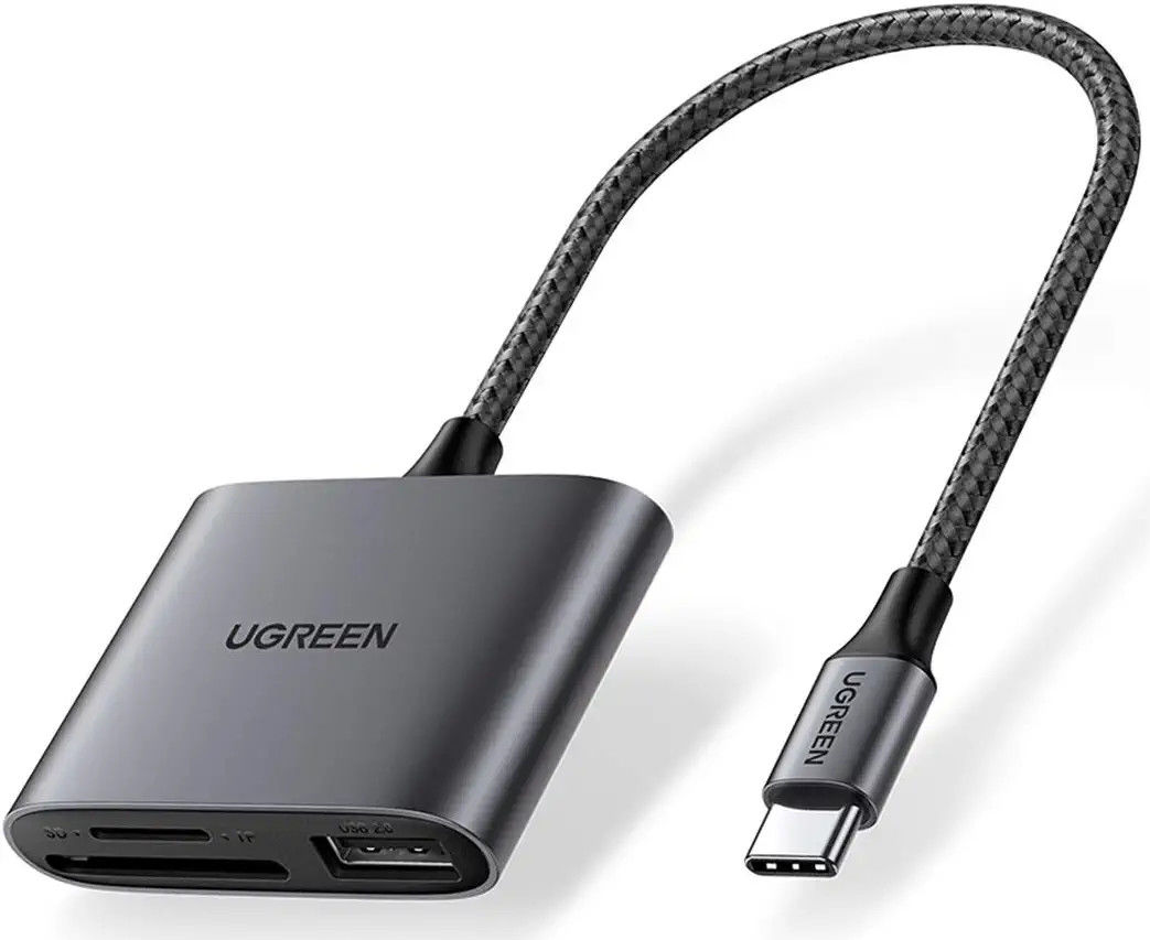 UGREEN USB-C Card Reader met SD/TF Kaartlezer en USB-A 2.0 afbeelding 9
