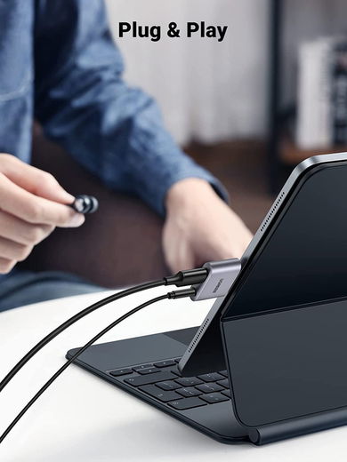 UGREEN Splitter USB-C naar USB-C PD & QC en 3.5mm Jack Headset Adapter afbeelding 5