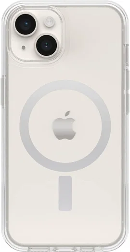 OtterBox Symmetry+ Apple iPhone 14 Hoesje MagSafe Transparant afbeelding 2