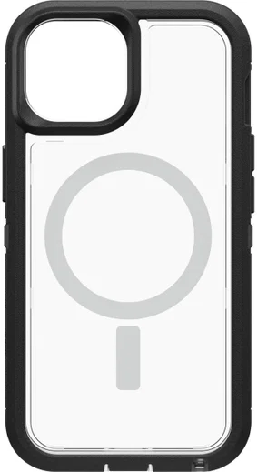 OtterBox Defender XT Apple iPhone 14 Hoesje MagSafe Transparant Zwart afbeelding 2