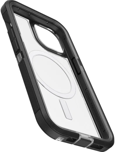 OtterBox Defender XT Apple iPhone 14 Hoesje MagSafe Transparant Zwart afbeelding 4