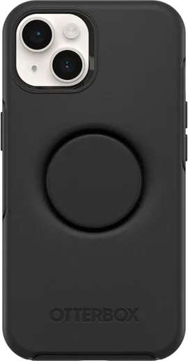OtterBox Otter + Pop Symmetry Apple iPhone 14 Hoesje Zwart afbeelding 7