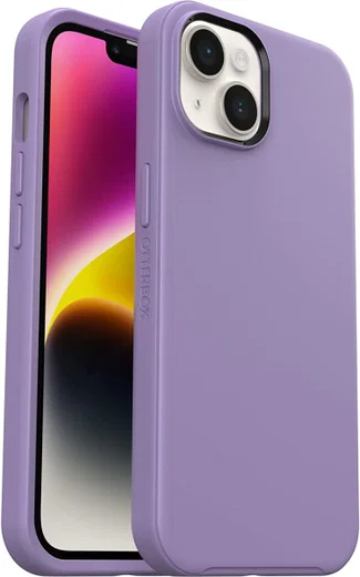 OtterBox Symmetry Series Apple iPhone 14 Hoesje Back Cover Paars afbeelding 1