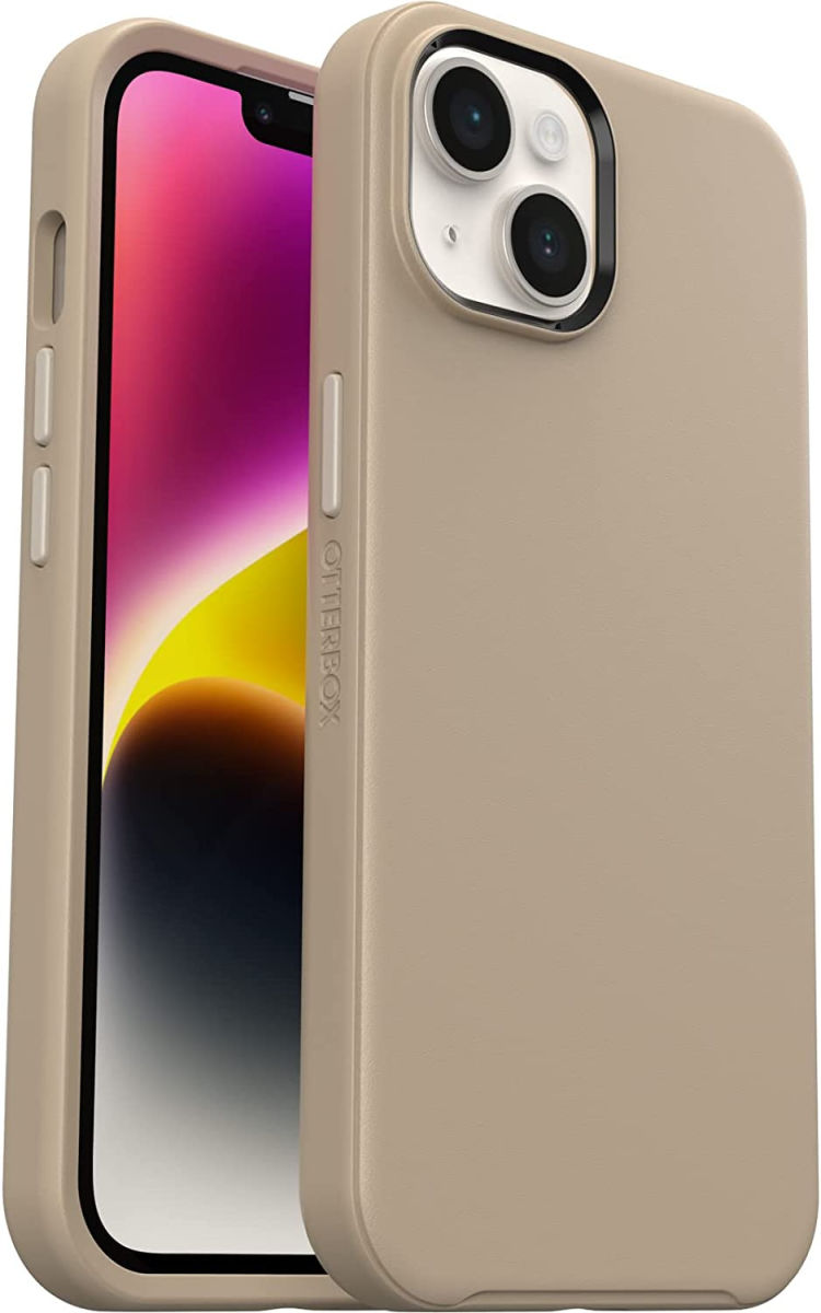 OtterBox Symmetry Series Apple iPhone 14 Hoesje Back Cover Beige afbeelding 1