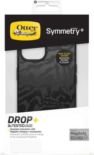 OtterBox Symmetry+ Apple iPhone 14 Hoesje MagSafe Black afbeelding 12