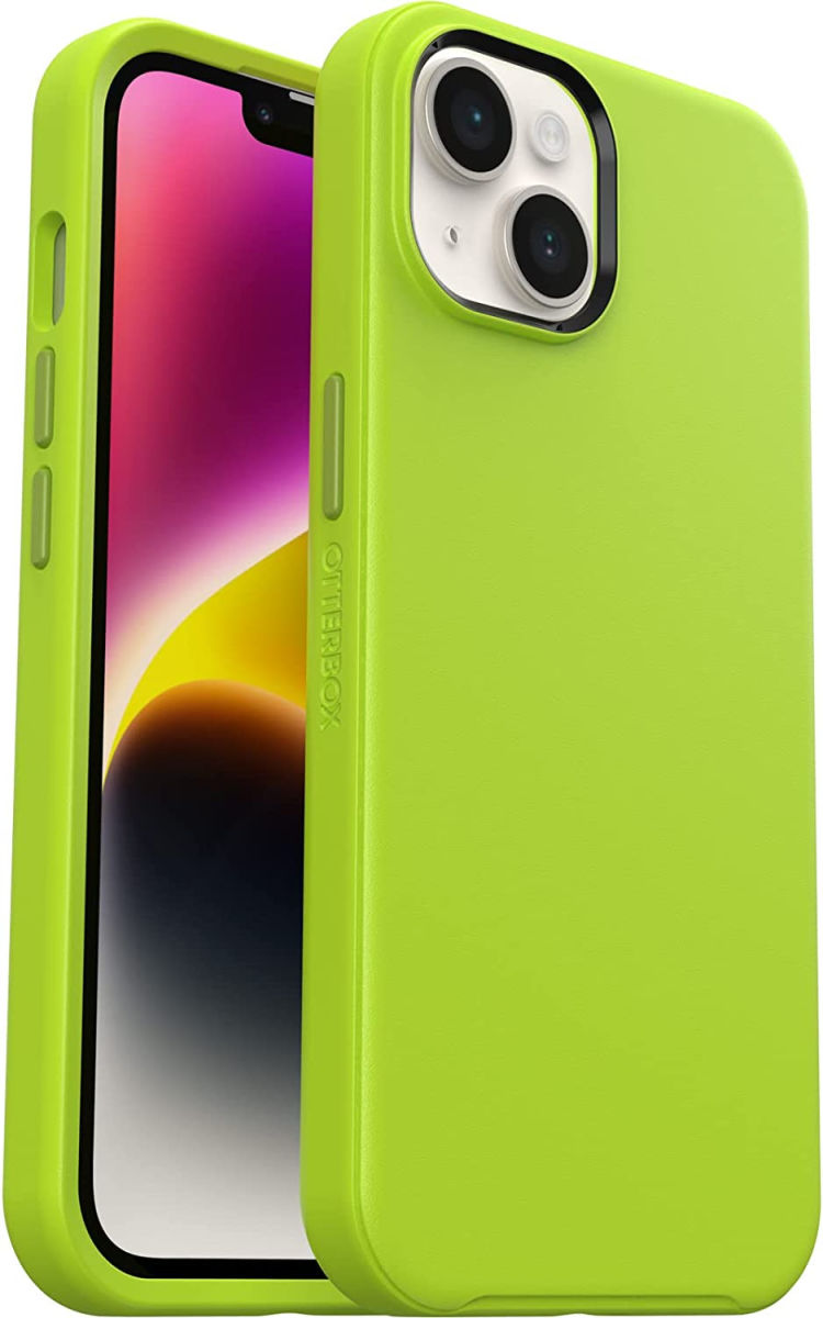 OtterBox Symmetry+ Apple iPhone 14 Hoesje MagSafe Groen afbeelding 1